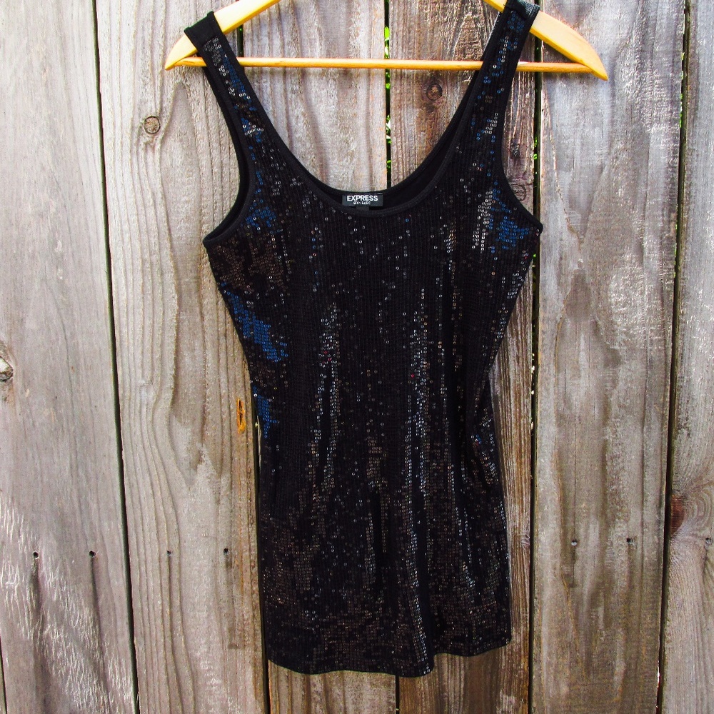 Express Sequin Tank